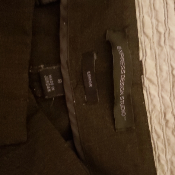 Express Editor boot cut pants, size 8 - Picture 2 of 3